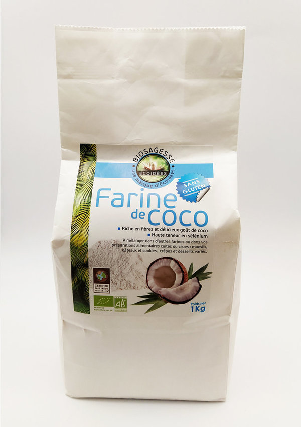 Farinha de Noz de Coco BIO - 1 kg