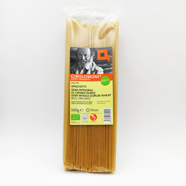 Esparguete Semi-Integral Trigo Girolomoni BIO - 500 gr