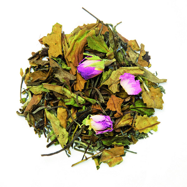 Chá Branco Rosa Baunilha BIO - 50 gr